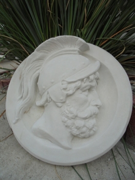 Preview: Relief, Wandbild, Steinguss, Fassadenstuck, Stuck, Ornament
