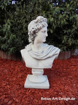 Büste, Skulptur, Steinfigur, Gartendekoration