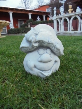 Preview: Pilz, Steinfiguren, Gartenfiguren, Skulpturen, Statuen