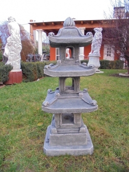 Steinlaterne, Japan Lampe, Feng Shui, Vogelhaus, Skulptur, Teehaus