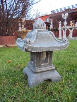 Preview: Steinlaterne, Japan Lampe, Feng Shui, Vogelhaus, Skulptur, Teehaus