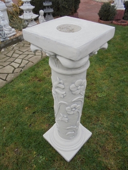 Preview: Säule, Sockel, Steinsäule, Gartendekoration, Blumensäule, Steinguss