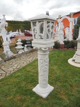Preview: Steinlaterne, Gartenlampe, Stehlampe, Gartendekoration