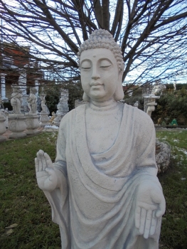 Preview: Buddha, Skulptur, Steinfigur, Gartenfigur