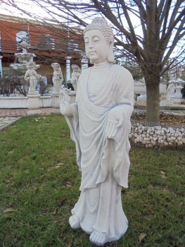 Preview: Buddha, Skulptur, Steinfigur, Gartenfigur