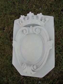 Preview: Wappen, Relief, Wandbild, Steinguss, Fassadenstuck, Stuck, Ornament