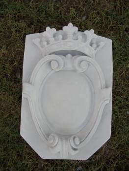 Wappen, Relief, Wandbild, Steinguss, Fassadenstuck, Stuck, Ornament