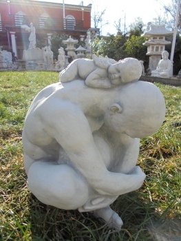 Skulptur, Steinfigur, Gartenfigur, Gartendekoration