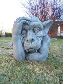 Gargoyle, Statuen, Steinfiguren, Skulpturen, Gartenfiguren