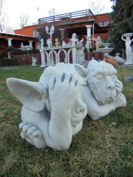 Preview: Gargoyle, Statuen, Steinfiguren, Skulpturen, Gartenfiguren