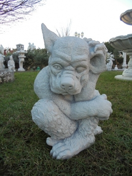 Gargoyle, Statuen, Steinfiguren, Skulpturen, Gartenfiguren