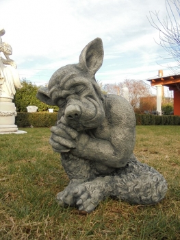 Gargoyle, Statuen, Steinfiguren, Skulpturen, Gartenfiguren