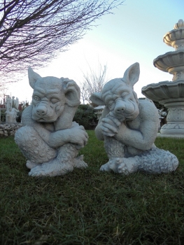 Gartenfiguren, Steinfiguren, Statuen, Skulpturen, Gartendekoration