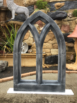 Preview: Fenster gothischen Bögen, Fassadenstuck, Stuck, Bauelement