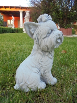 Preview: Hund, Gartenfiguren, Steinfiguren, Statuen, Skulpturen, Gartendekoration