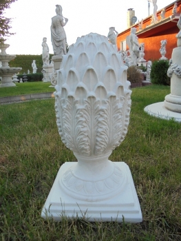 Pinienzapfen, Pfeilerschmuck, Obelisk, Pfeilerkappe, Gartendekoration