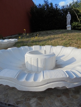 Preview: Brunnenschale, Steinschale, Gartenbrunnen, Springbrunnen