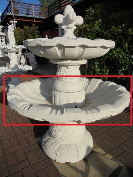 Preview: Brunnenschale, Steinschale, Gartenbrunnen, Springbrunnen