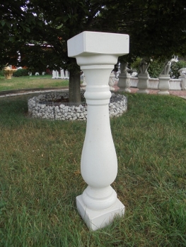 Baluster für Balustrade, Höhe 73 cm, Park & Gartendekoration, Steinguss, Geländer