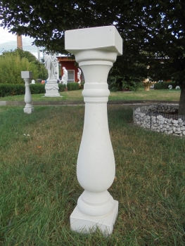 Preview: Baluster für Balustrade, Höhe 73 cm, Park & Gartendekoration, Steinguss, Geländer