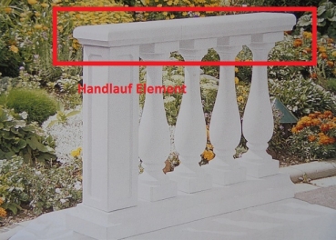 Balustraden, Baluster, Handlauf, Fusslauf, Gartendekoration