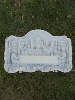 Relief, Wandbild, Steinguss, Fassadenstuck, Stuck, Ornament