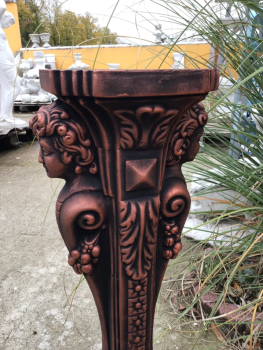 Säule, Sockel für Steinfiguren, Steinguss, Betonsäule, Gartendeko