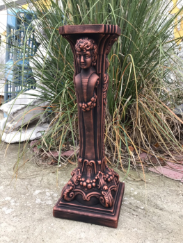 Figurensockel, Säule, Podest, Steinguss, Winterhart