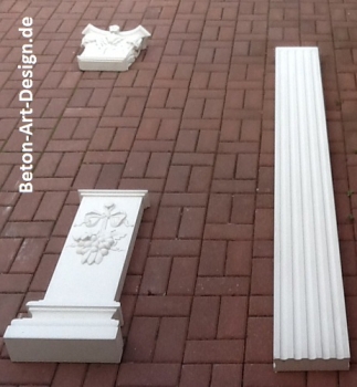 Preview: Säule, Betonsäule, Steinsäule, Gartensäule, Kapitel, Basis