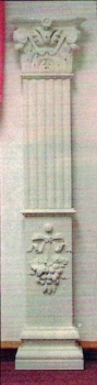 Preview: Säule, Wandsäule, Pilaster, Fassadenstuck, Innenstuck, Stuck