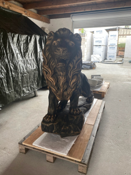 Gartenfigur Löwe XXL, Steinfigur, Statue
