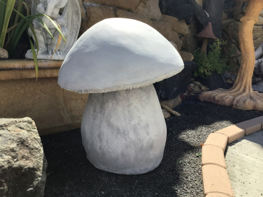 Steinfigur, Pilz, Statue