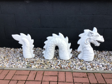 Steinfigur, Drache, Skulptur, Frostsicher, Statue