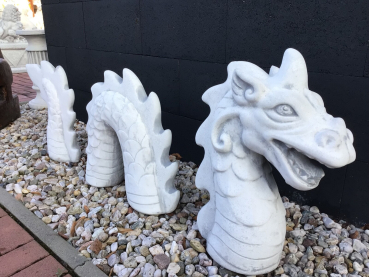 Preview: Drache, Skulptur, Frostsicher, Steinguss, Betonfigur