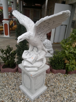 Preview: Adler Statuen, Steinfiguren, Skulpturen, Gartendekoration