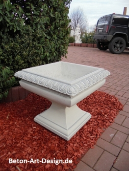 Amphore, Steinvase, Pflanzschale, Steinschale, Steinguss, Gartendekoration