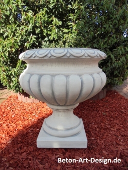 Amphore, Steinvase, Pflanzschale, Steinschale, Steinguss, Gartendekoration