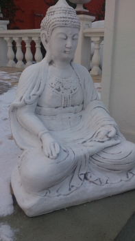 Preview: Buddha, Skulptur, Steinfigur, Gartenfigur