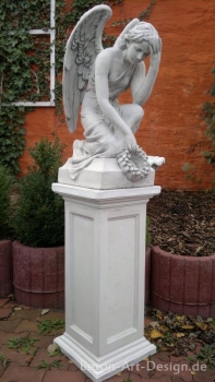 Preview: Engel, Steinfigur, Statue, Gartenfigur, Steinguss, Skulptur, Gartendekoration