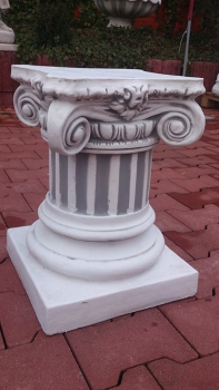 Säule, Betonsäule, Steinsäule, Gartensäule, Kapitel, Basis