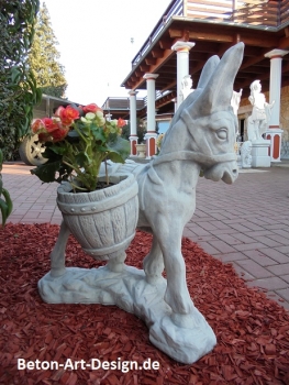 Preview: Esel, Statue, Steinfigur, Skulptur, Gartendekoration