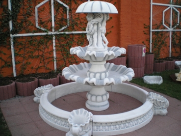Springbrunnen, Gartenbrunnen, Steinbrunnen