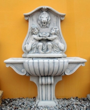 Wandbrunnen, Gartenbrunnen, Steinbrunnen