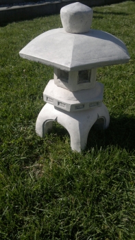 Preview: Steinlaterne, Japan Lampe, Feng Shui, Vogelhaus, Skulptur, Teehaus