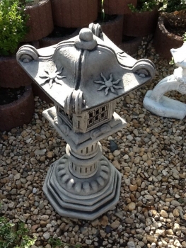 Preview: Steinlaterne, Japan Lampe, Feng Shui, Vogelhaus, Skulptur, Teehaus