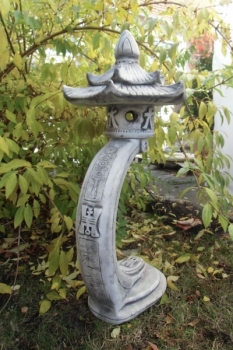 Steinlaterne, Japan Lampe, Feng Shui, Vogelhaus, Skulptur, Teehaus
