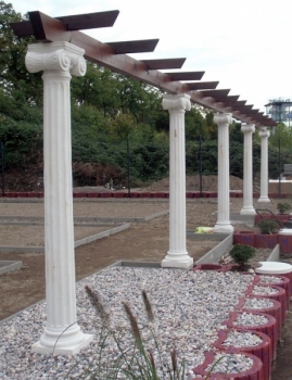 Preview: Säule, Betonsäule, Steinsäule, Gartensäule, Kapitel, Basis