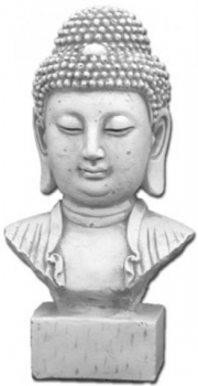 Buddha bust 5 Kg very decorative 32 cm high