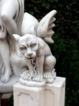 Gargoyle, Skulptur, Steinfigur, Steinguss, Statue