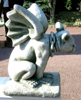 Gartenfigur, Betonfigur, Gargoyle, Steinguss